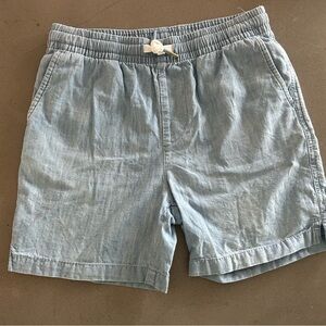Vineyard Vines Light Blue Elastic Waist Hybrid Shorts
